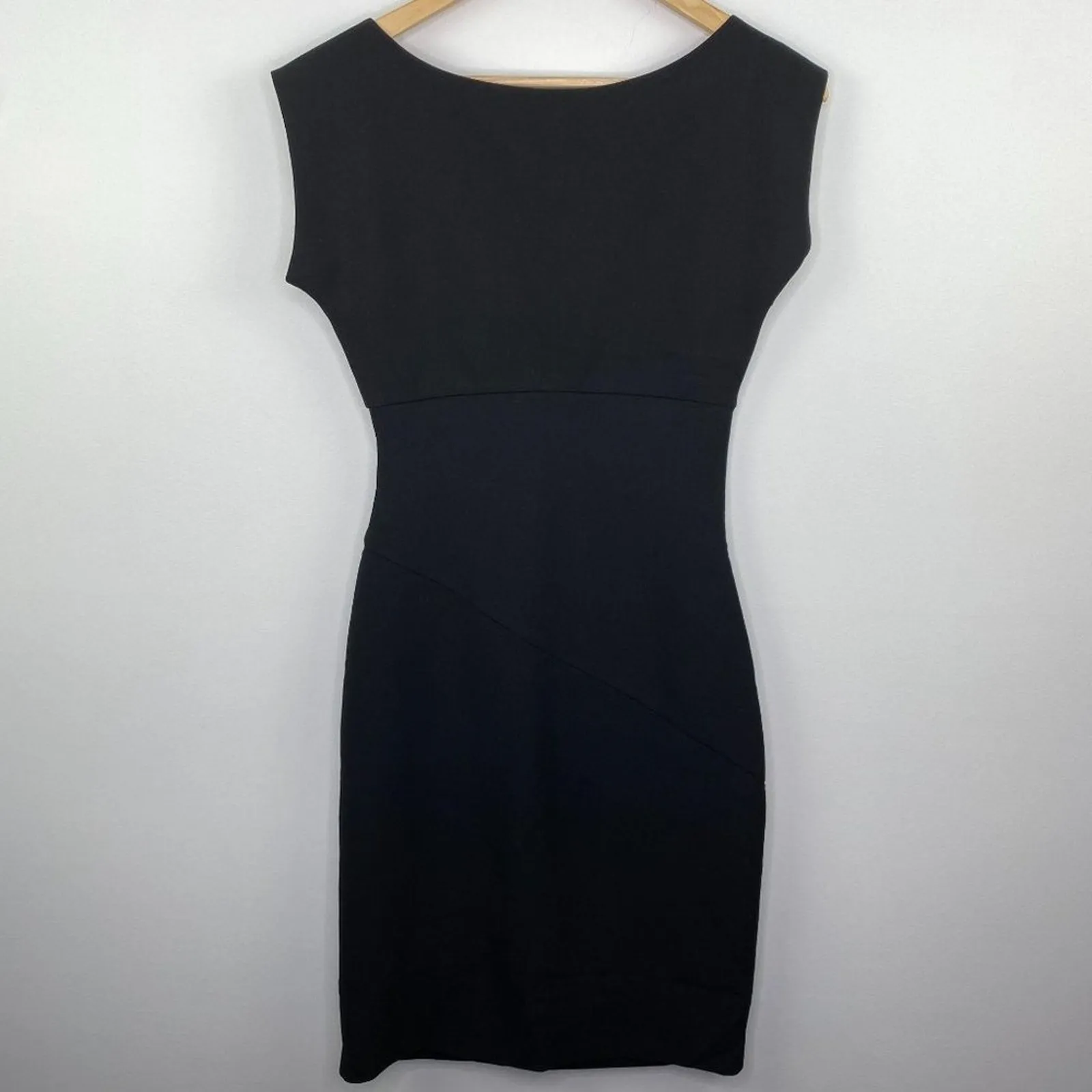 Diane von Furstenberg Dress Women Career Office Fitted Empire Size 4 Knee Length - Image 6