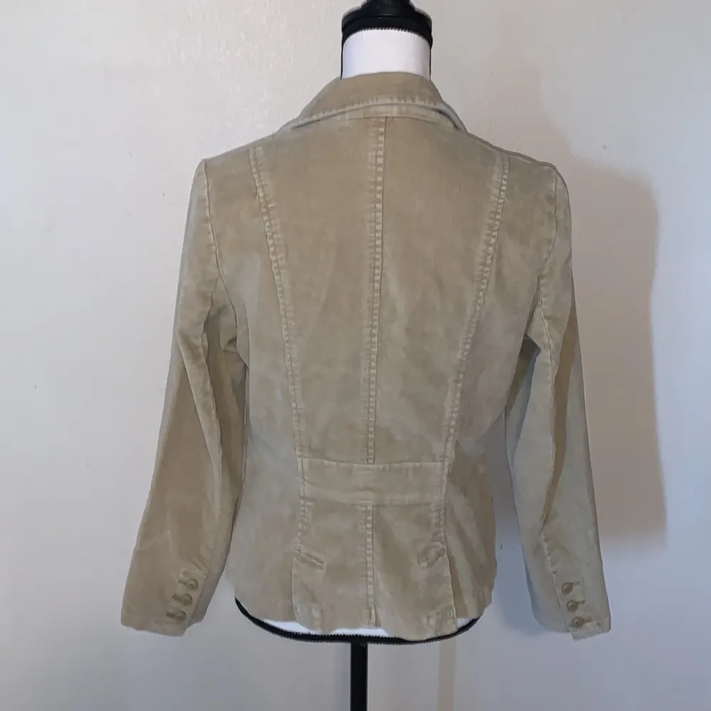 st. john's bay  stretch tan corduroy jacket - Image 4