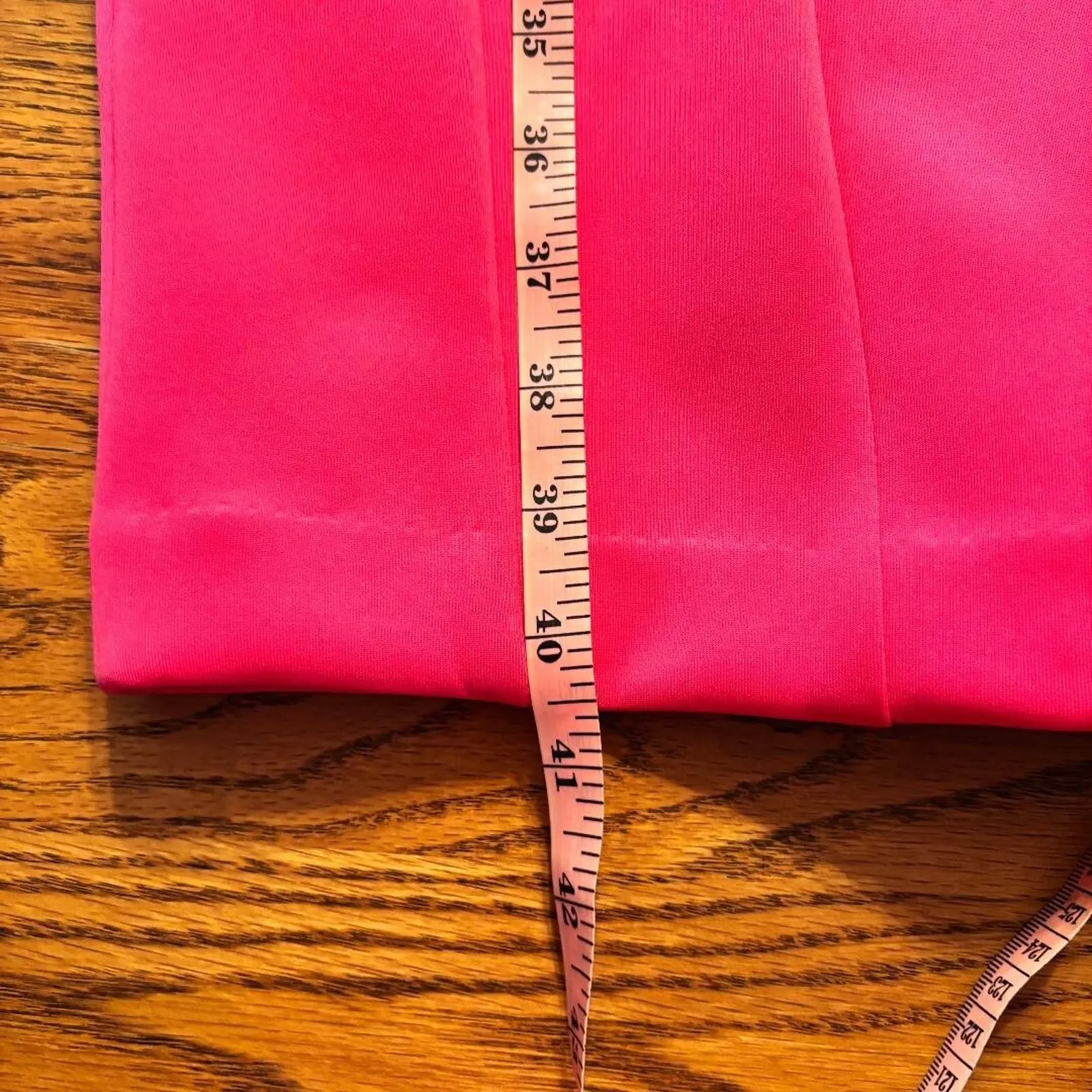 Calvin Klein Pink A Line Sleeveless Midi Dress Size 10 Form Fitting - Image 9