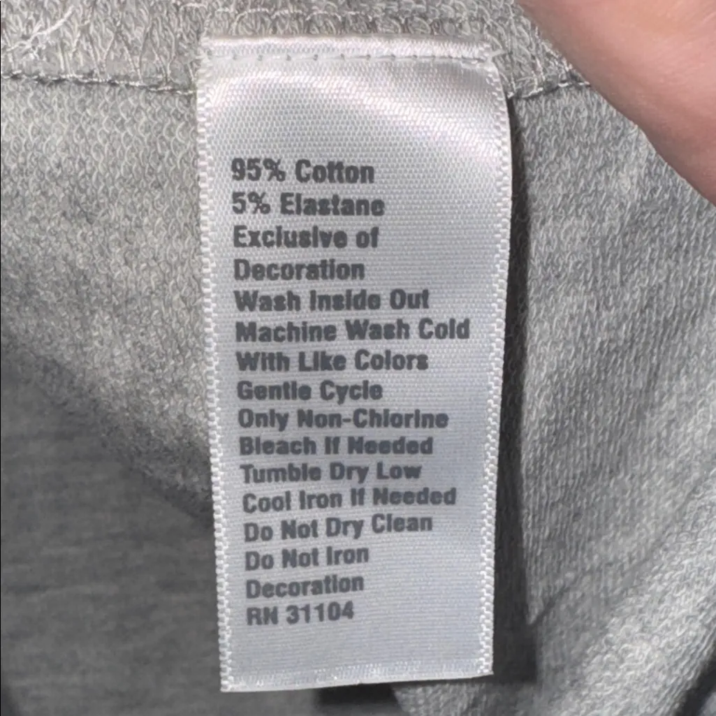 Crown & Ivy Gateway To Bali Long Sleeve Top Shirt Gray Women’s XL Embroidered - Image 7