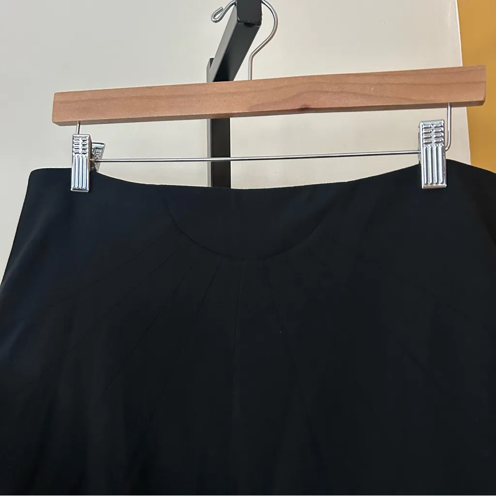 Anthropologie Elevenses Layered A-Line Skirt Whimsigoth Witchy Black NWT Size 10 - Image 3