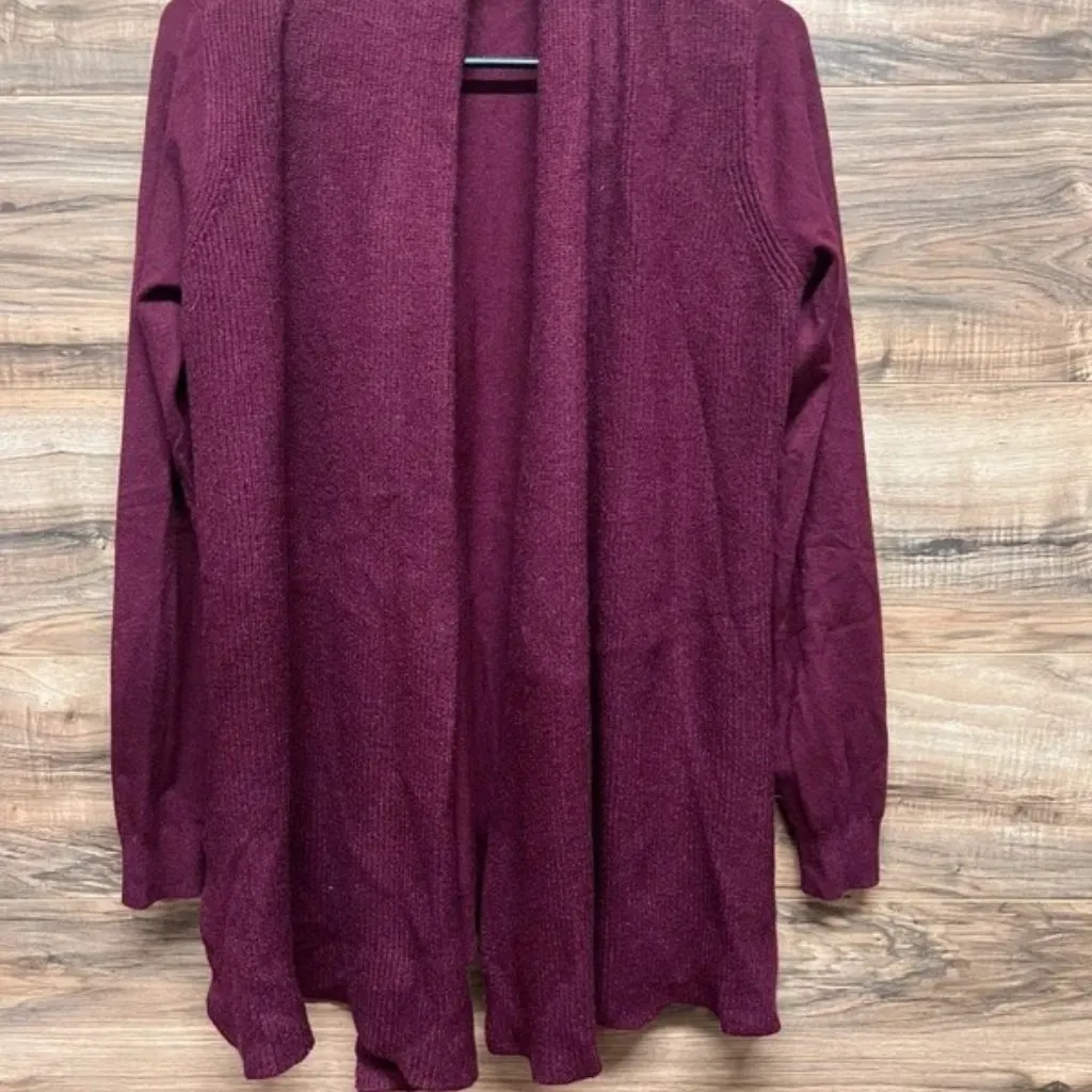 Cyrus small red burgundy cardigan - Image 5