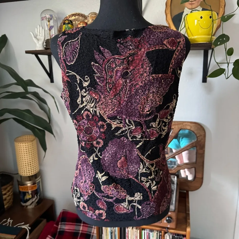 Vintage 90’s Shimmery Cardigan & Tank Top 2 - Image 11