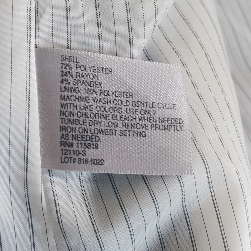 Worthington Modern Knit Mandarin Blazer Jacket - Image 7