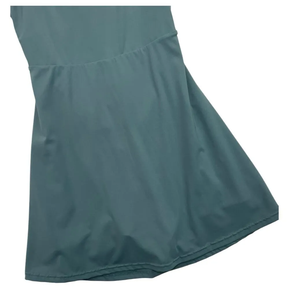 Jack Smith Tennis Dress Womens Small Green Open Back Shorts Athletic Golf Sports - Image 6