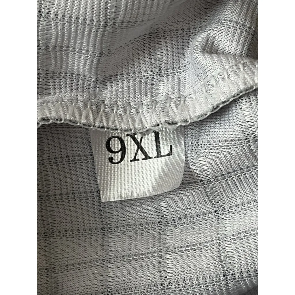 Fujian Ganzhou Oversized Hoodie Womens 9XL Green Be Real Logo Full Zip Waffle Size XL - Image 7