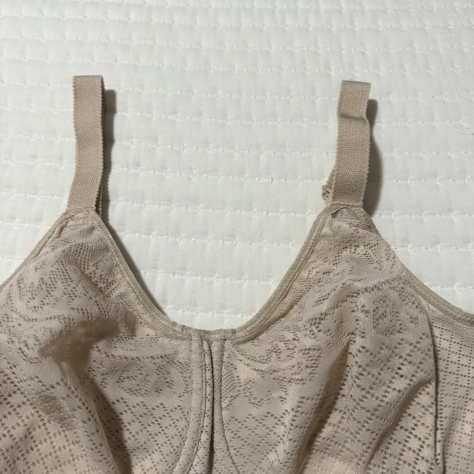 Wacoal 34G Sand Bra Underwire 857210 Full Coverage Nude Visual Effects Minimizer - Image 3