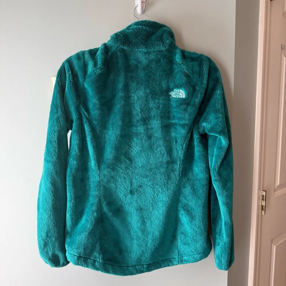 Teal North Face Osito Jacket Small - Image 2