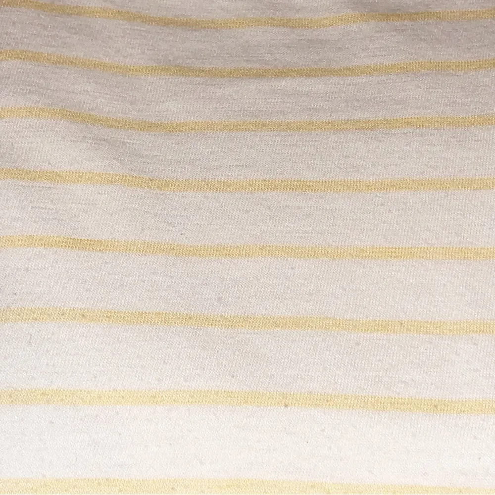 Marine Layer White and Yellow Striped Long Sleeve Top Size M - Image 5