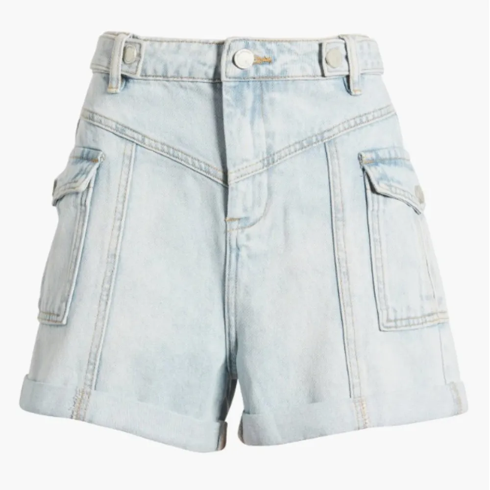 NWT Blank NYC The Perry Cargo Pocket Mom Shorts in Happy Dance - Image 4