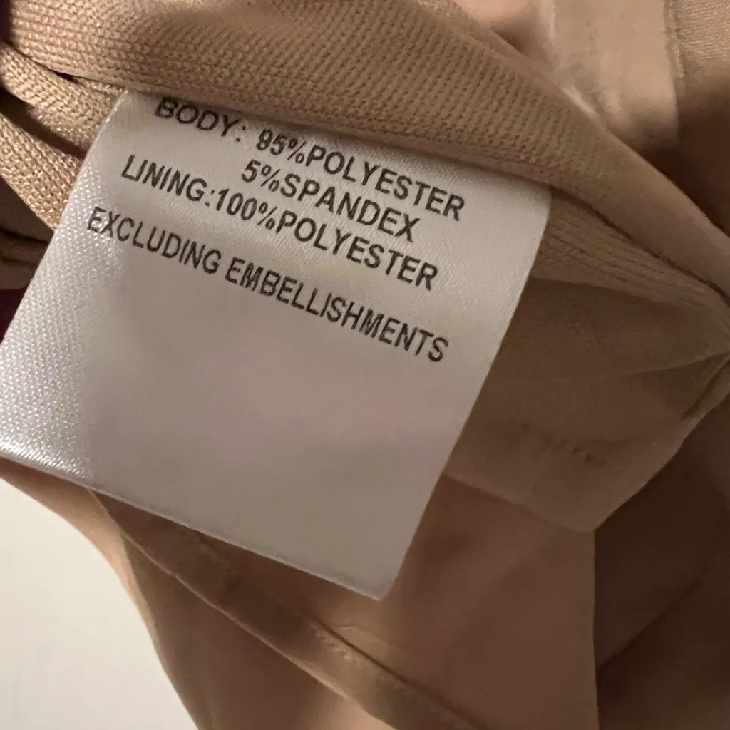 Princess Polly Corset Milkmaid Beige Brown Mini Balloon Sleeve Dress Cottagecore - Image 5