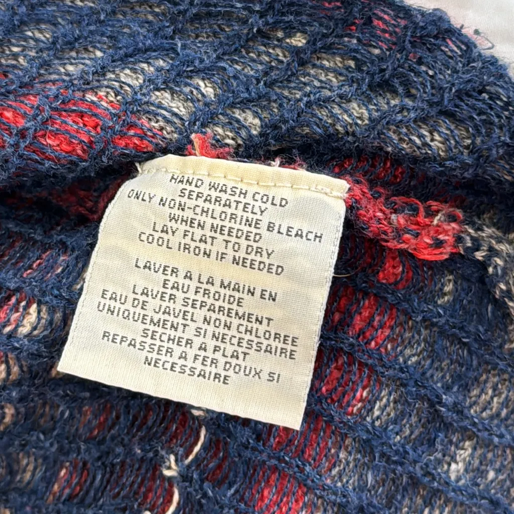 DENIM & SUPPLY RALPH LAUREN AZTEC SOUTHWESTERN NAVAJO LIGHTWEIGHT SWEATER S rare - Image 7