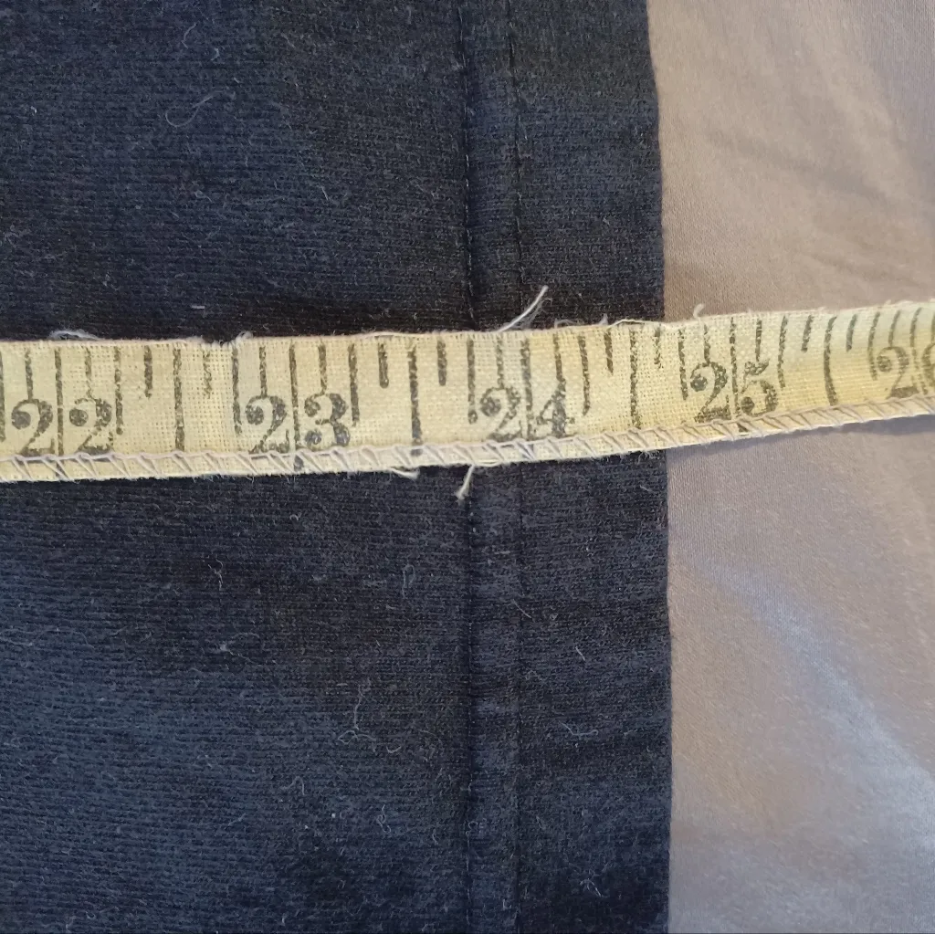 Caroline Taylor womens medium black long sleeve shirt bejeweled Christmas Tree - Image 6