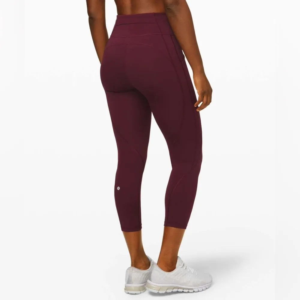Time to Sweat Crop 23” Leggings Size 2 - Image 2