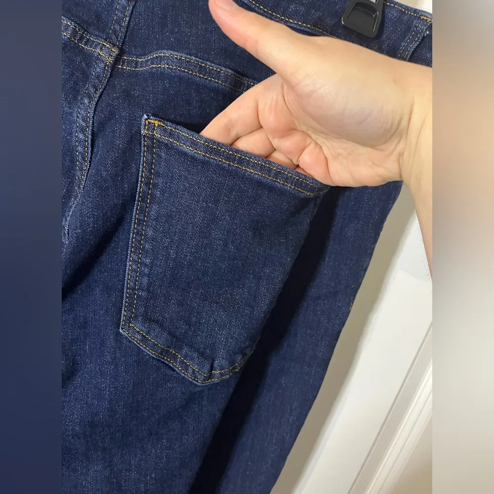 AVA & VIV Plus Size Denim Pockets Zippered Stretch High Rise Flare Jeans Sz 17 - Image 11