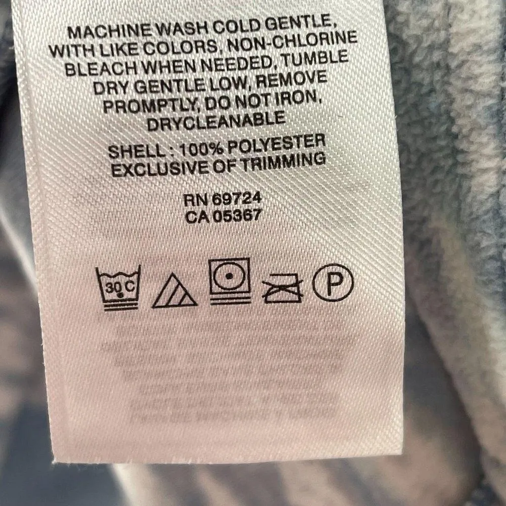 2/$30 Columbia Glacial IV Half Zip Fleece Pullover Sweatshirt Top Print Pattern - Image 8