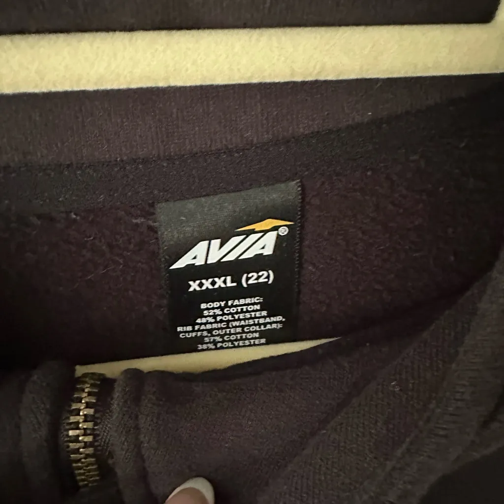 Avia  Women's Black Pullover Hoodie - Image 3