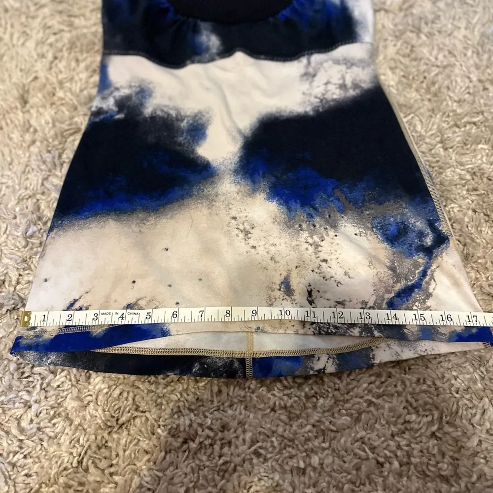 Lululemon Tank Scoop Me Up Milky Way Racerback Tank w/ Built in Bra Multi Print - Image 11