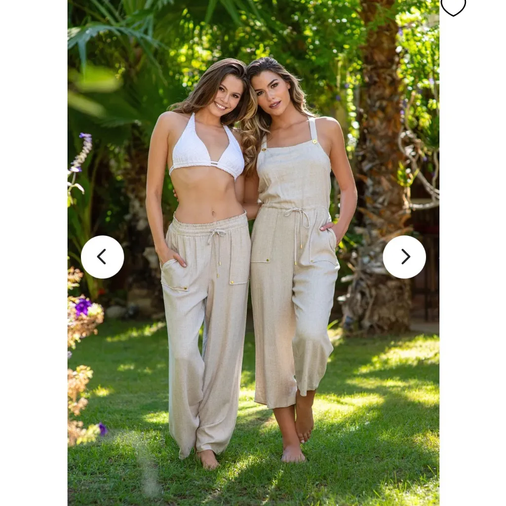 La Blanca Beige Jumpsuit - Image 3