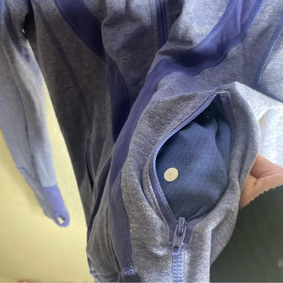 Lululemon Stride Jacket‎ Heathered Persian Purple Lavender ( 4 ) - Image 7