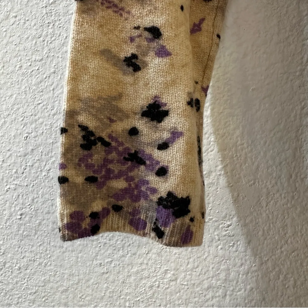 Tory Burch Women's V-Neck Speckled Lightweight Sweater Top Size XS - Image 4