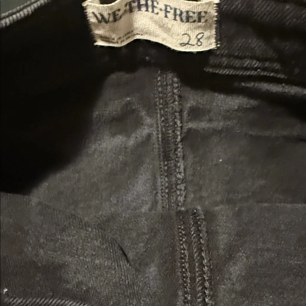 WE THE FREE CRVY Swan Song Sailor Micro Shorts size 28 - Image 3