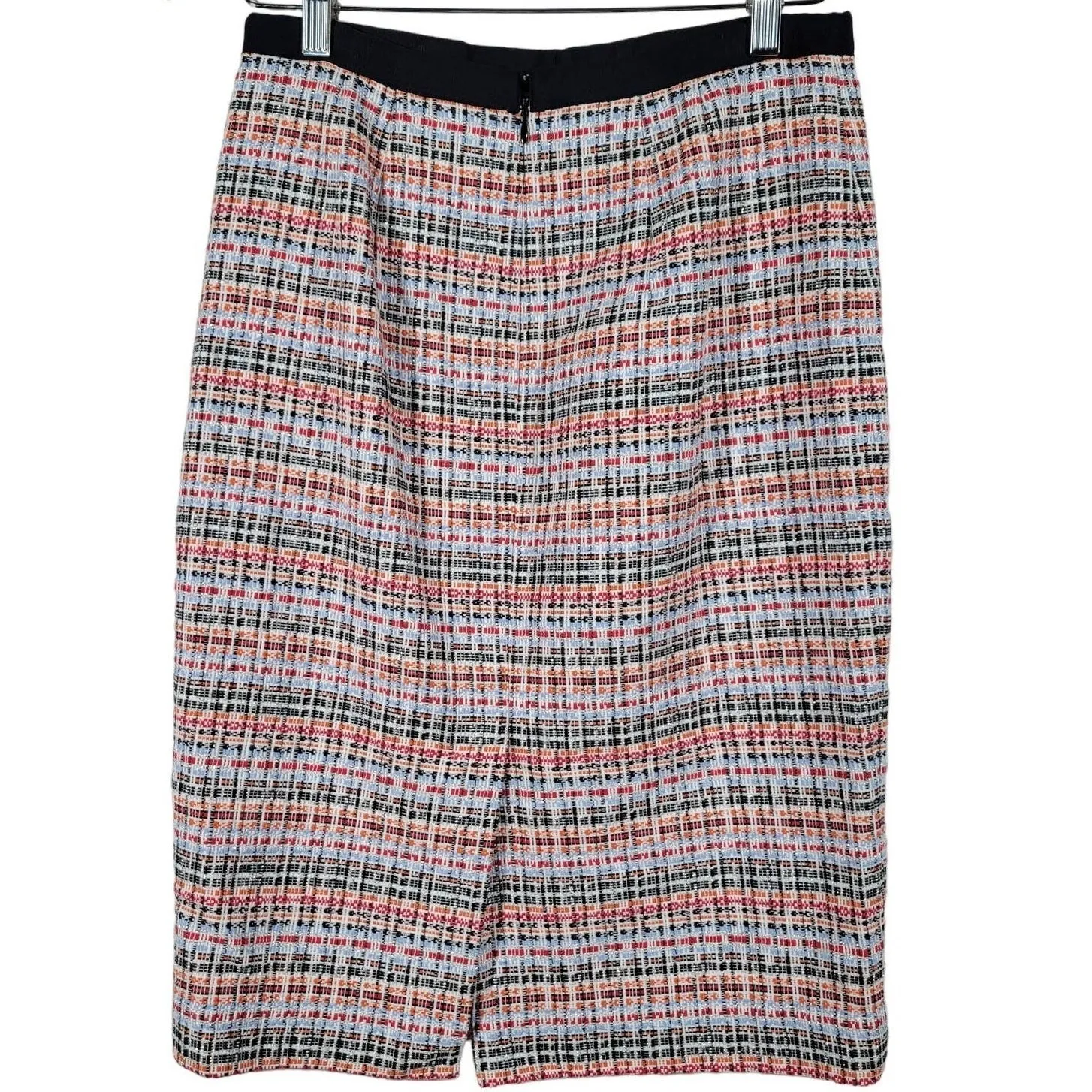 Talbots‎ Tweed Pencil Skirt Women's Size 4 Multi Color Knee Length Career - Image 2