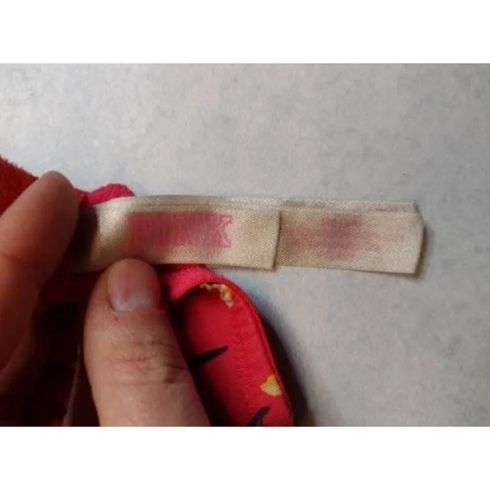 Victoria's Secret PINK Size 32D Super Push Up Bra Floral Plunge - Image 3