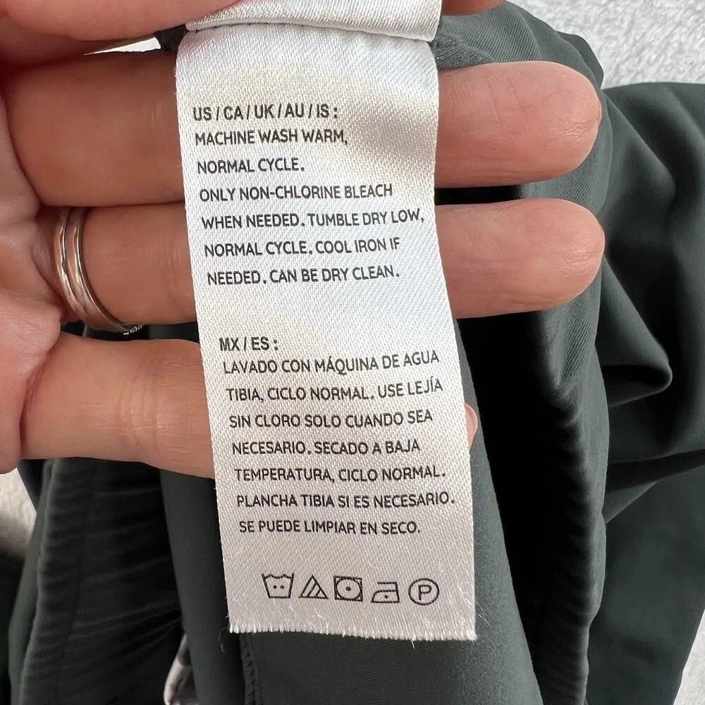 Sage  Collective XL Jogger Pants Green Pull On Drawstring Stretch Pockets Women’s - Image 8