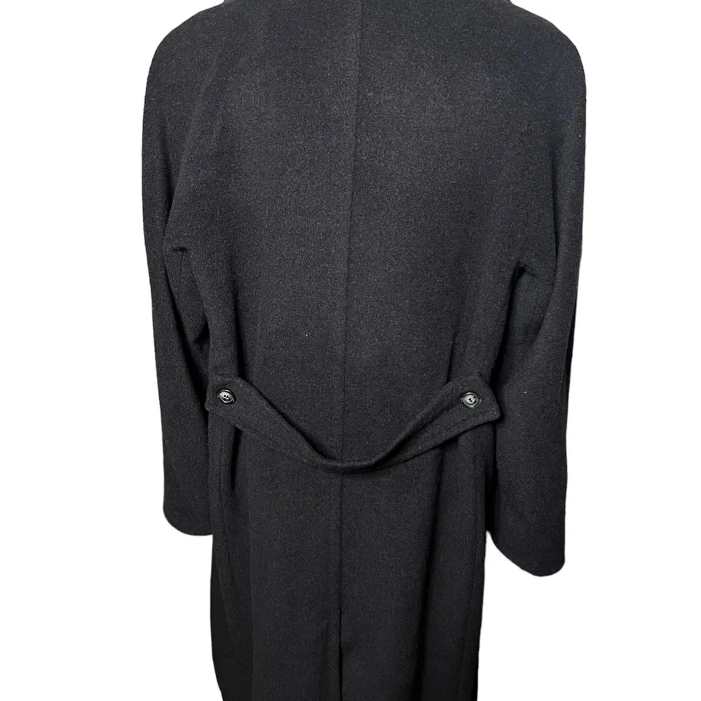Max Mara Madame 2000’s Wool & Cashmere Long Trench Coat US 4 - Image 10