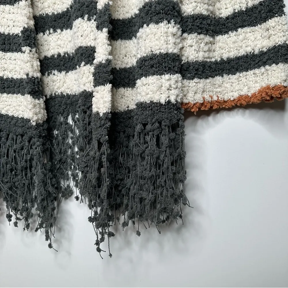 Saltwater LUXE Sherpa Fringe Open Cardigan Sweater Size XS - Image 5