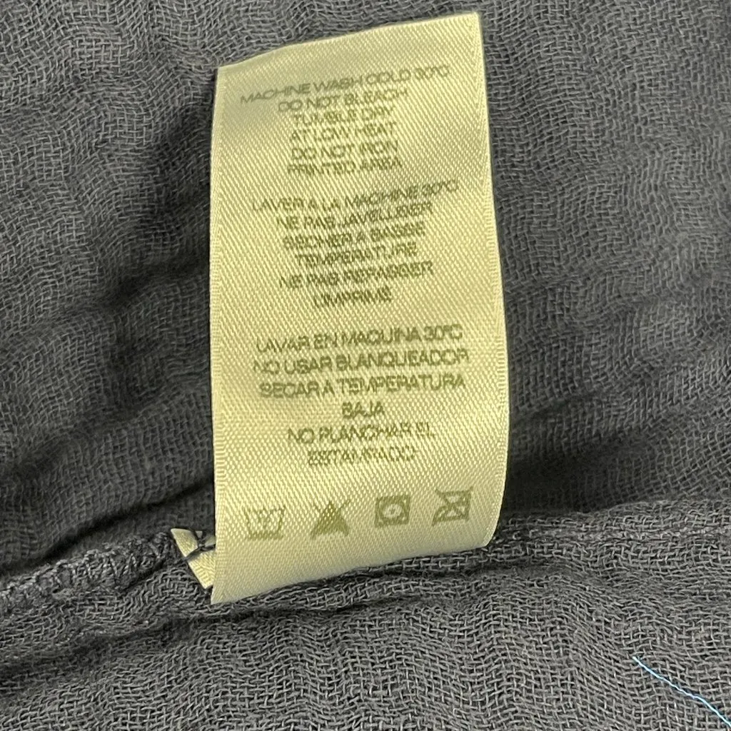 Sundry Anthropologie 3/4-Sleeve Navy Shirt Dress, Size XL - NWT - Image 8