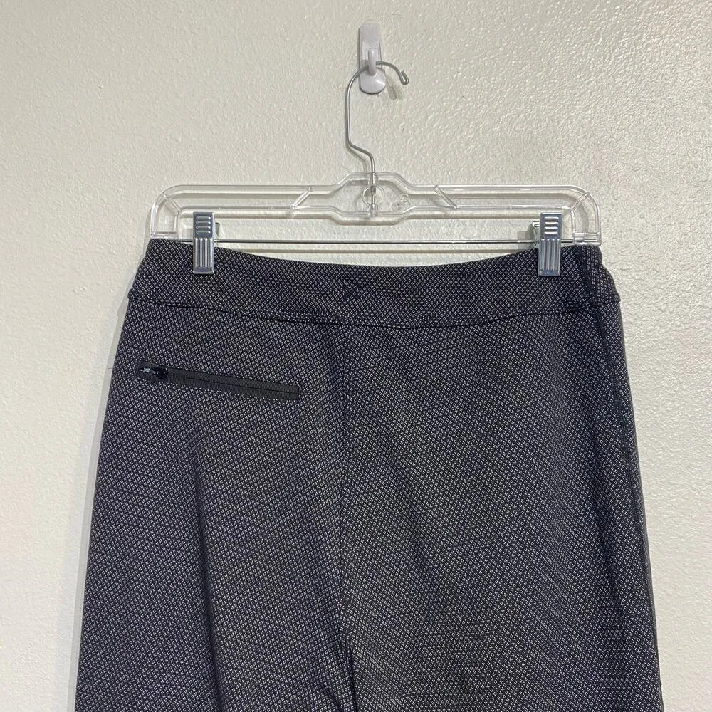 Lululemon Black Wrap It Up Trousers Sz 10 - Image 7
