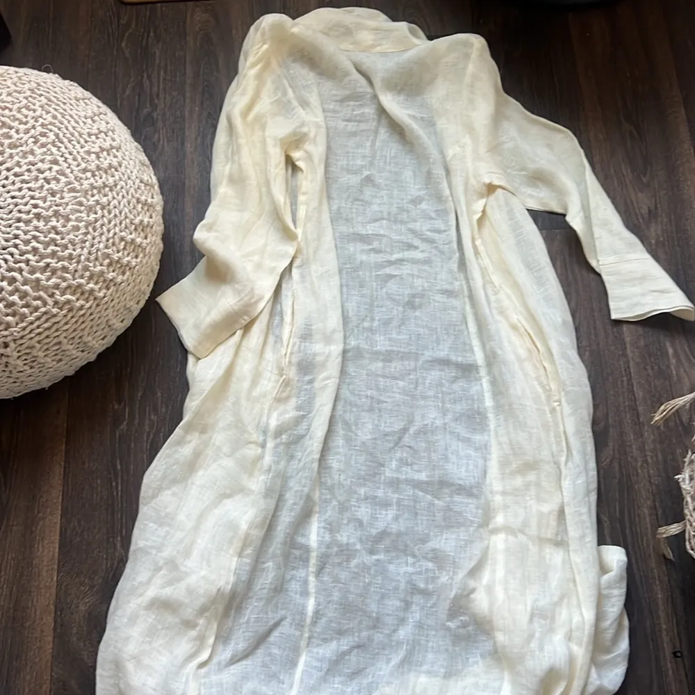 Monday Swim Linen Robe - Image 4