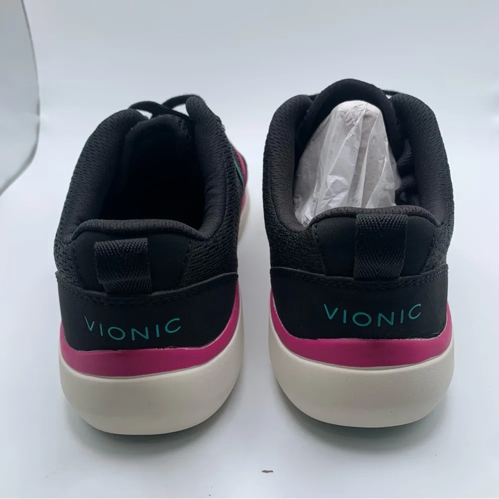 New Vionic Women's Vortex Jolisa Lace Up Knit Athletic Shoes size 6 black 1299 - Image 5