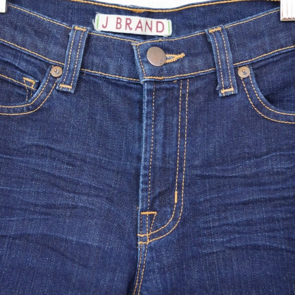 Ladies' J Brand Dark Wash  Stretch Denim Jeans 27X31 - Image 6