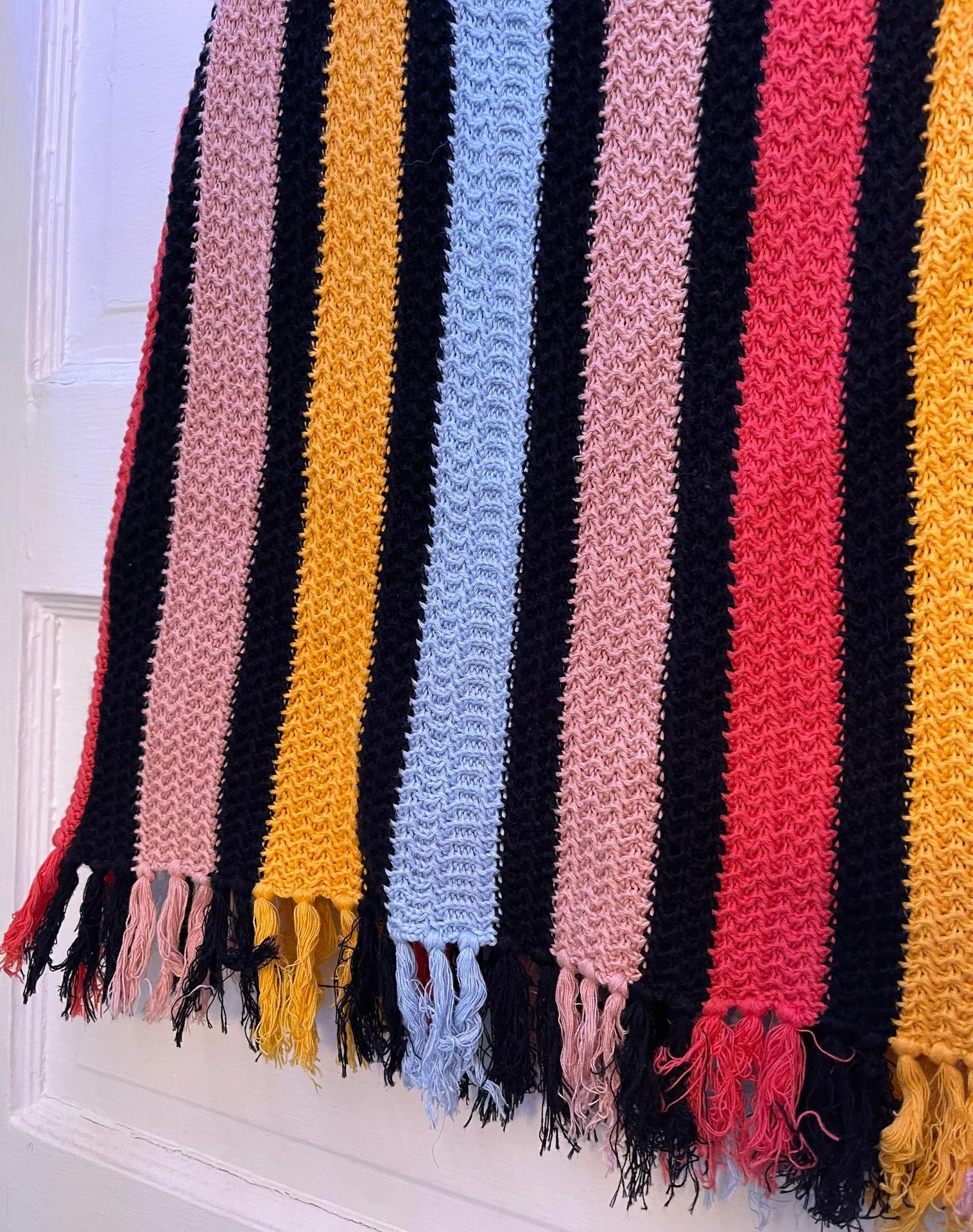 Multi Colored Fringe Skirt - Image 2