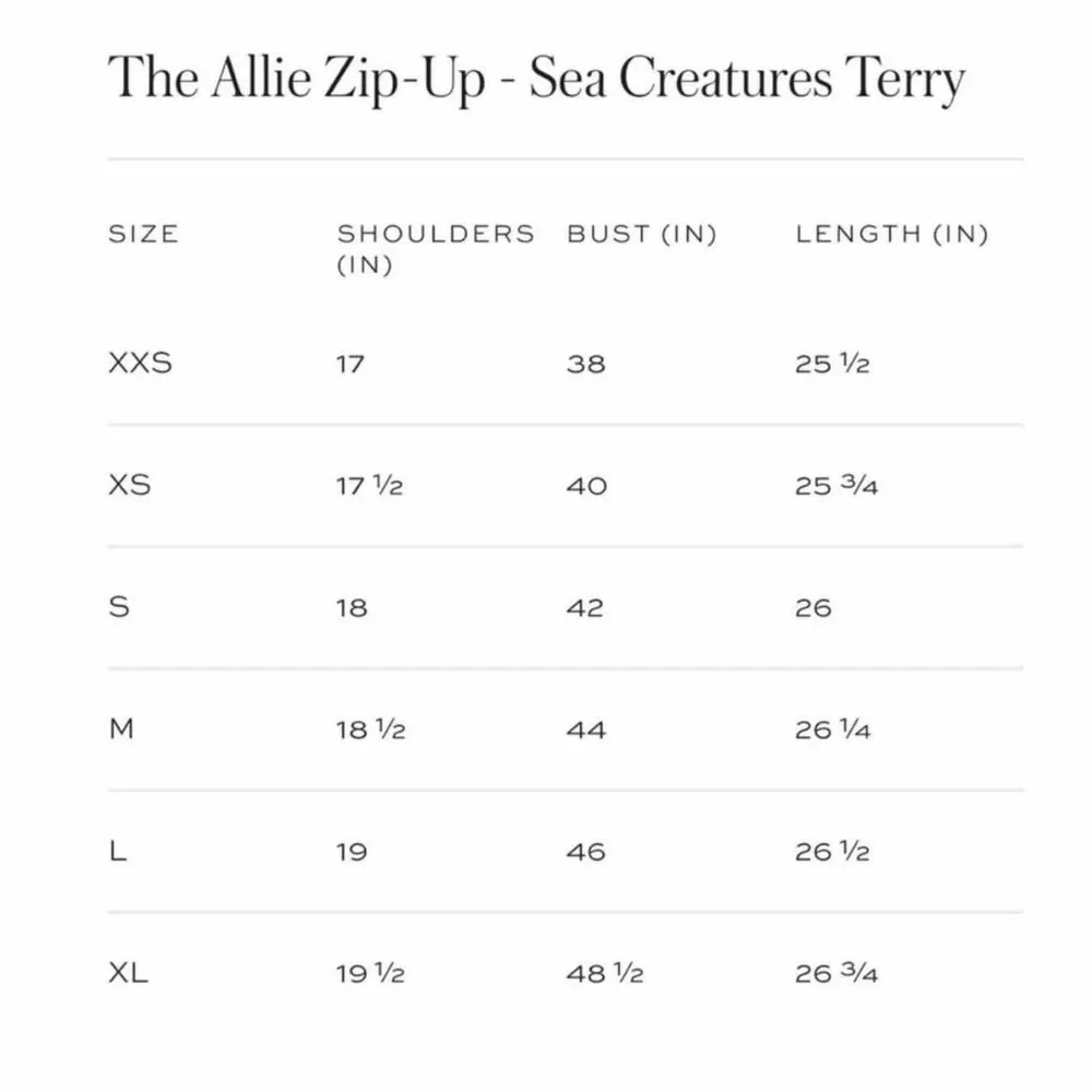 Hill House Purple Sea Creatures Hooded Terry Cloth The Allie Zip Up Size Medium - Image 4