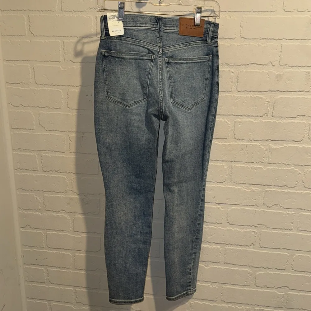 Lucky Brand Jeans Bridgette high rise skinny 2 ankle button fly NEW baddie denim Blue Size undefined - Image 6