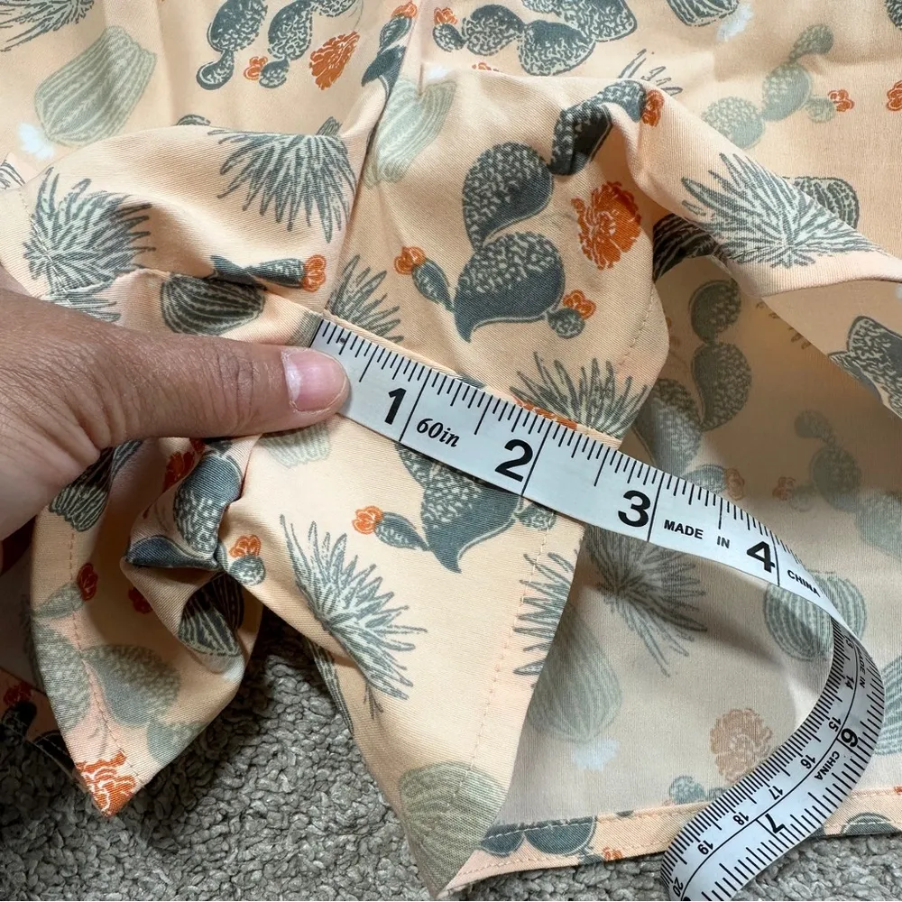 The North Face Women’s Class V Mini Shorte Pull On Cactus Printed in Orange L - Image 16