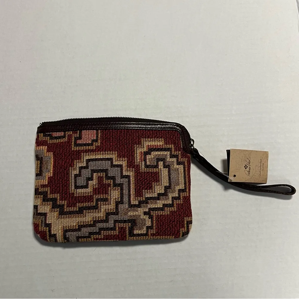 Patricia Nash Clutch Cassini Bag in Peruvian Tapestry NWT Zipper & Dust Bag - Image 2