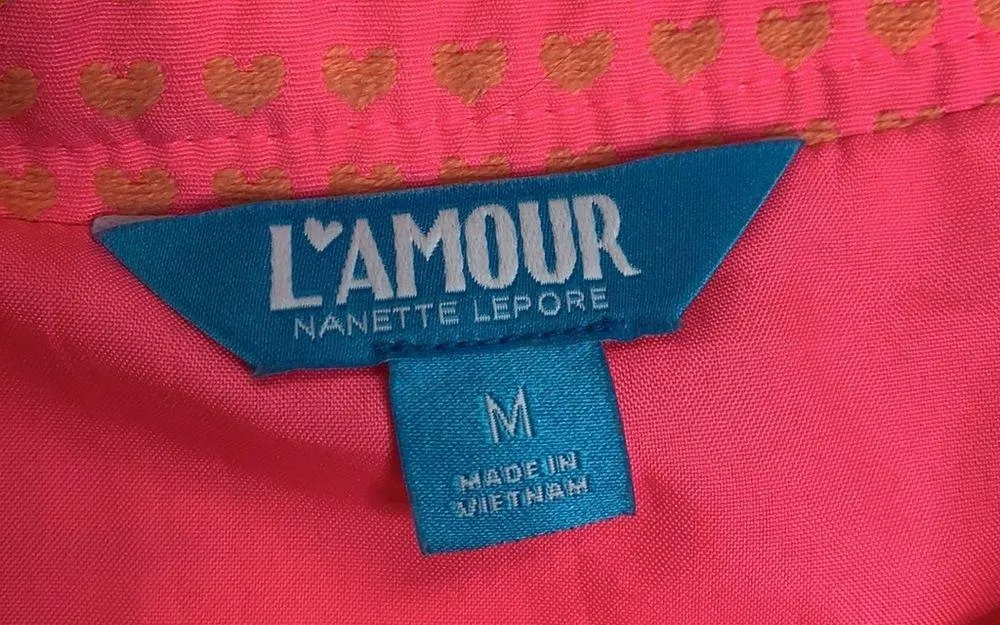 Hot Pink Heart Flare Style Skater Mini Skirt W - Image 5