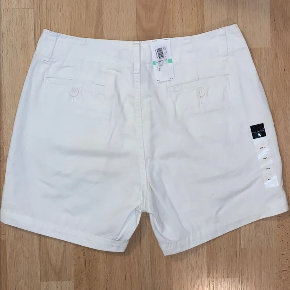 NWT Calvin Klein White Weekend Shorts - Image 2