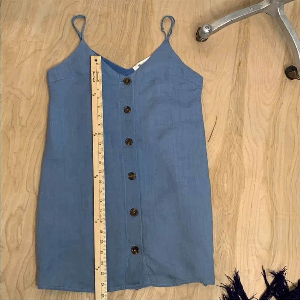 The Impeccable Pig Blue Mini Dress - Image 3