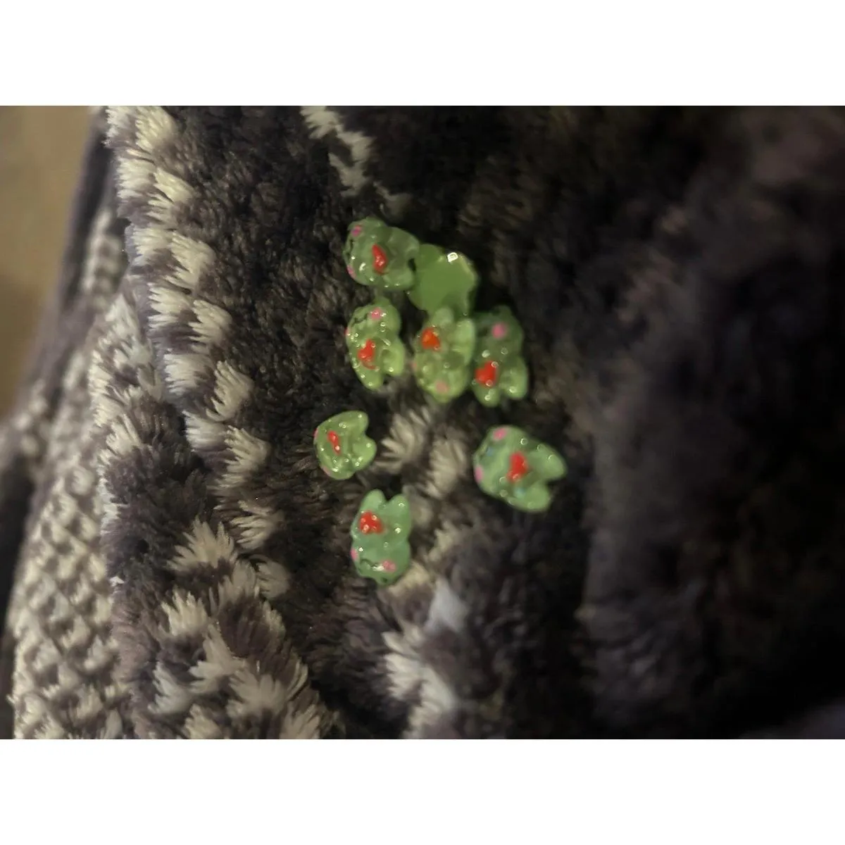 Tiny mini art project jewelry Green - Image 3