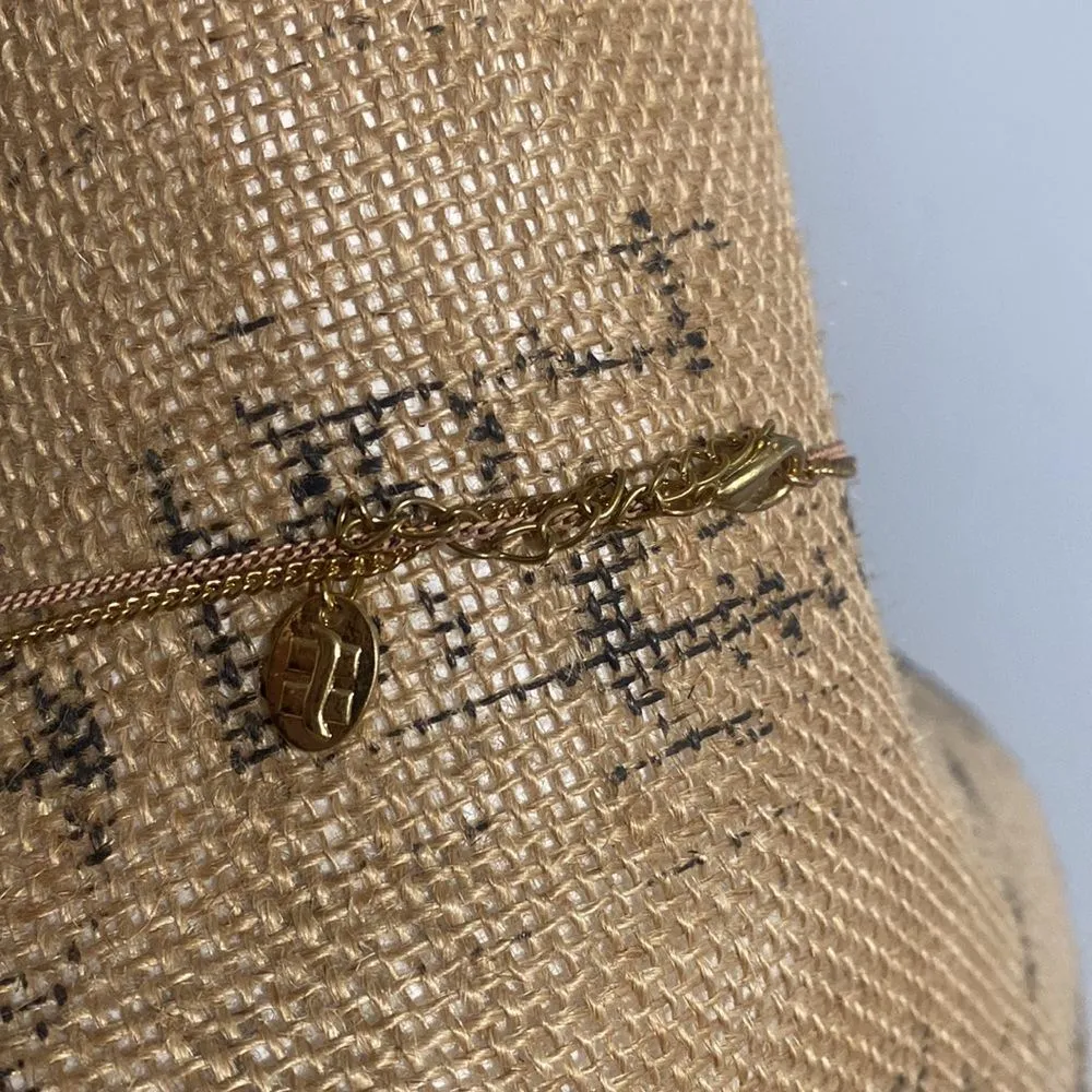 Gold Tone Eclectic Button‎ & Medallion Charm Layered Necklace - Image 5