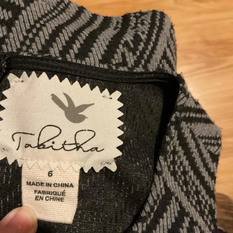 Skater‎ dress emo grunge y2k Black Size 6 - Image 2