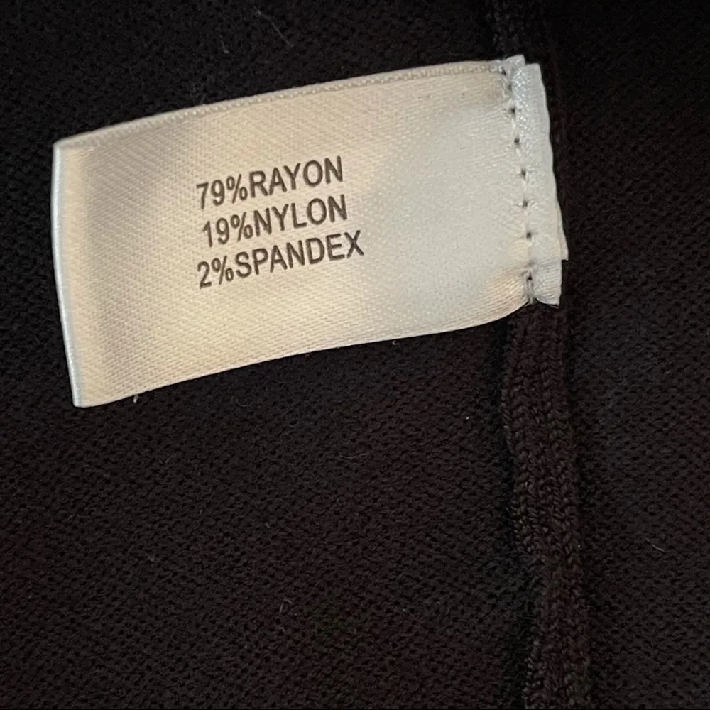 𝅺 Women’s Cowl Neck Cold Shoulders Knit Dress Size XS - Image 9