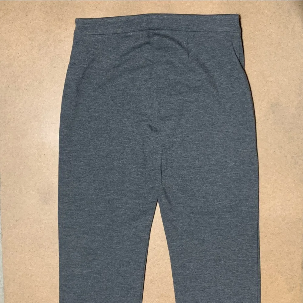 PINKO Sweat Trousers Melange Flare Cuffs in Grey, Made in Italy,Size 38 IT (2US) - Image 10
