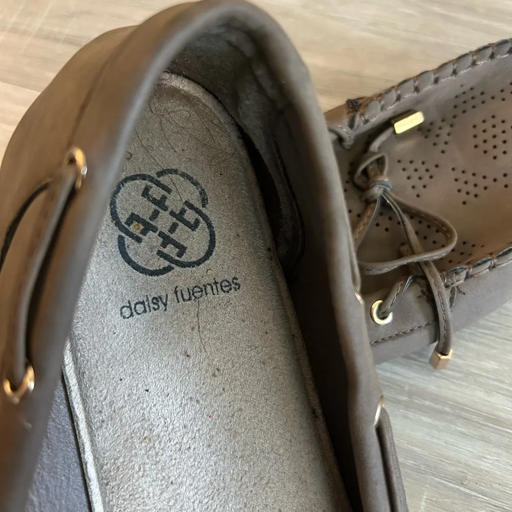 Women’s Brown Moccasin Loafers | Daisy Fuentes | Comfortable & Stylish Size 11 - Image 5